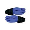 Dry Glove PVC Blu whit latex wrist